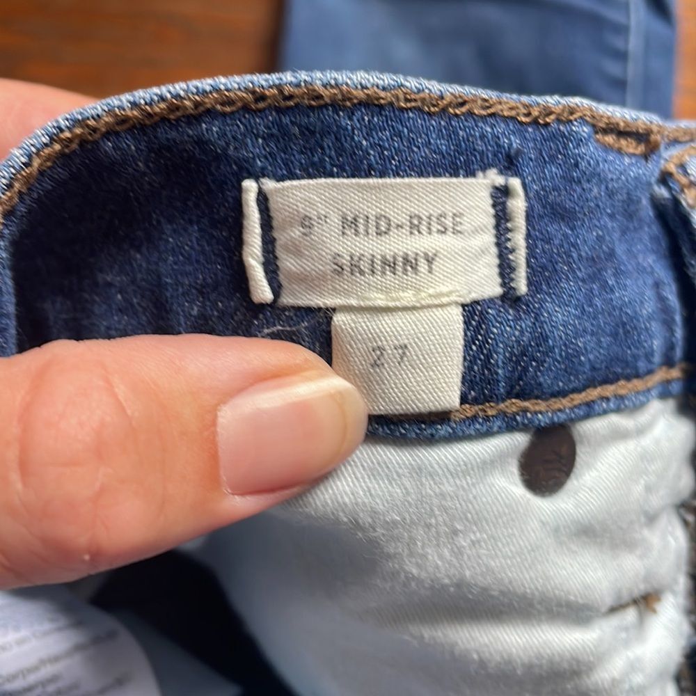 Madewell Mid-Rise Skinny Jeans View 4